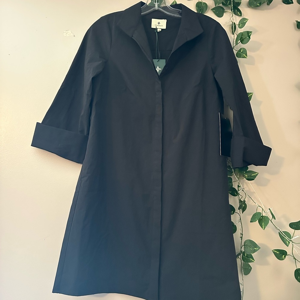 Tuckernuck Classic Black Collared Dress